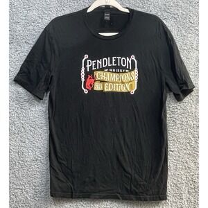Pendleton Whisky Champions Edition 2023 T Shirt Black Medium